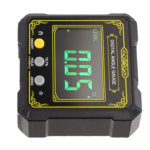 SIXRUN Digital Neiginometer Magnetische Basis Elektronischer Spiegelwinkel -Finder IP65, Kompakter Digitaler Winkelfinder für Holzbearbeitungstabelle Sägen Benutzer Sägen Benutzer SIXRUN Digital Neiginometer Magnetische Basis Elektronischer Spiegelwinkel -Finder IP65, Kompakter Digitaler Winkelfinder für Holzbearbeitungstabelle Sägen Benutzer Sägen Benutzer von SIXRUN