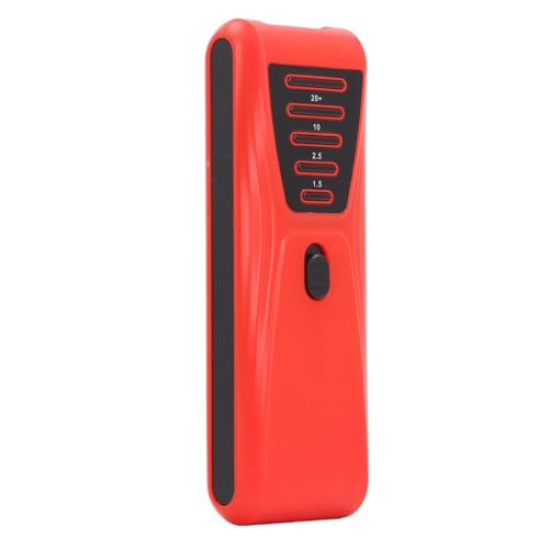 SIXRUN EMF Erweiterte Frequenzfrequenz -Feldstrahlungsdetektor für Mobiltelefone (Rot) von SIXRUN