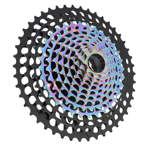 SIXRUN Fahrradkassettenfreiheit für XD Freehub- Leichtes Design für Verbesserte Leistung- für Mountainbiken (Schwarz farbenfroh) von SIXRUN