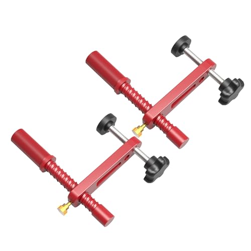SIXRUN Fine CNC Processing Bench Dogs Clamp, Multifunktionaler MFT -Tisch -Down Clamp, 2pcs, Ideal Zum Bohren und Schneiden von Aufgaben von SIXRUN