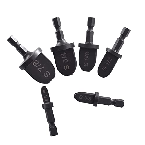 SIXRUN Flocken Eingerichtete Effiziente Rohrbohrmaschine für die Installation der Klimaanlagen, 6pcs SIXRUN Flocken Eingerichtete Effiziente Rohrbohrmaschine für die Installation der Klimaanlagen, 6pcs von SIXRUN