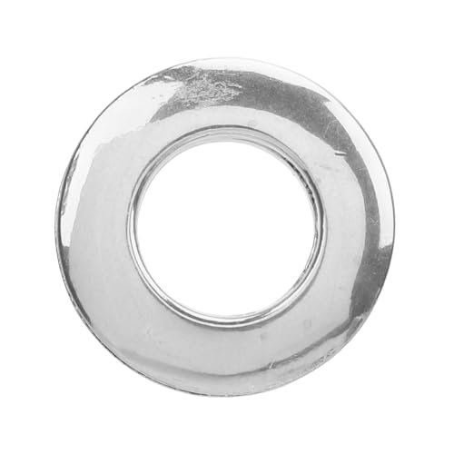SIXRUN Legierter Augen Stabiler Reparaturset für Schuhe Gepäck - 10 PCs Metal Eyes für Bastelnde Enthusiasten (SILVER) von SIXRUN