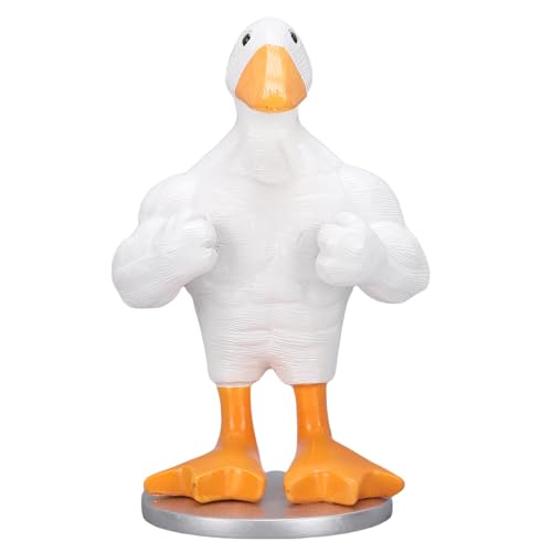 SIXRUN Lustige Muskel -Entenstatue, Handgefertigte Premium -Roman Duck Skulpture für Wohnkultur, Schlüsselhalter Organisieren Schlüssel, Ideales Hauswarming - SIXRUN Lustige Muskel -Entenstatue, Handgefertigte Premium -Roman Duck Skulpture für Wohnkultur, Schlüsselhalter Organisieren Schlüssel, Ideales Hauswarming - von SIXRUN