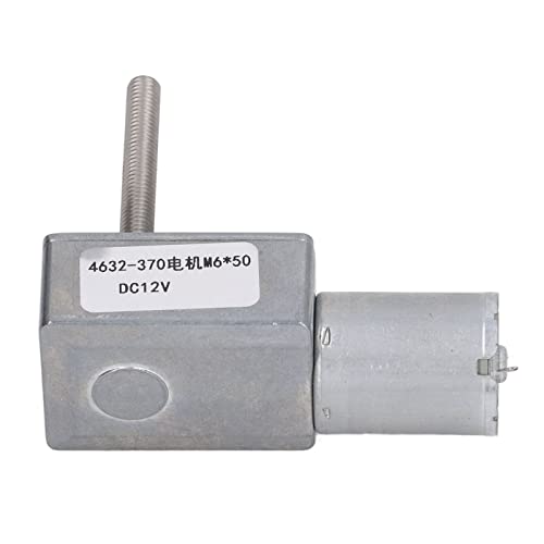 SIXRUN Motor der Selbstredundanzspule Selbstversorgter Spule M6 M6 Kopf des Gewindespornwellens der Geschwindigkeitsreduzierung für die Automatisierung Zur Automatisierung (23RPM) von SIXRUN