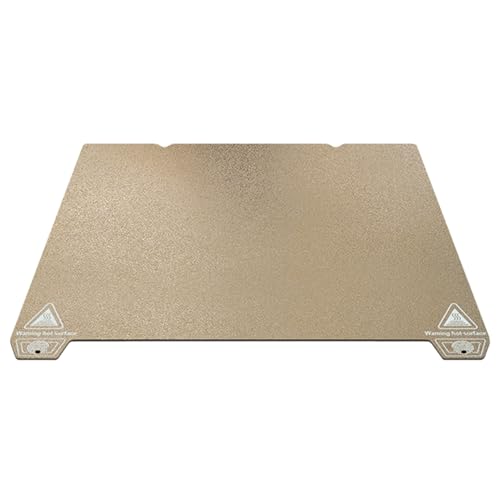SIXRUN PEI Pet Build Plate 3D Druckbett Strukturierte Magnetfederstahl für Ender -3 S1 PROK1 - Dual Sided Druck für PLA, ABS usw. (6) von SIXRUN