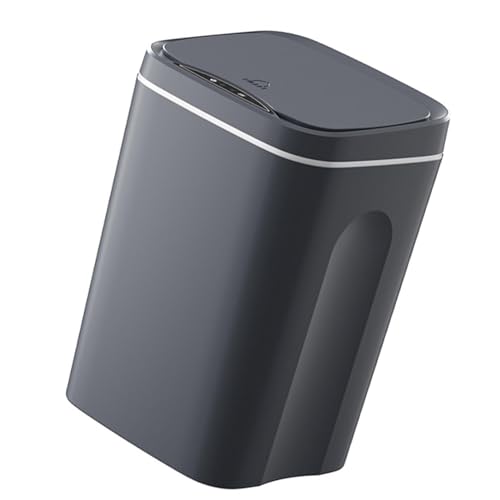 SIXRUN Smart-Sensor-Mülleimer, Großes Fassungsvermögen, Automatischer Mülleimer mit Müllbeutelspender für Zuhause, Büro, Hotel, 16 L, Smart-Sensor-Mülleimer SIXRUN Smart-Sensor-Mülleimer, Großes Fassungsvermögen, Automatischer Mülleimer mit Müllbeutelspender für Zuhause, Büro, Hotel, 16 L, Smart-Sensor-Mülleimer von SIXRUN