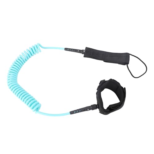 SIXRUN Surfboard Foot Lash Spuled Paddle Board Leg Seil 360 Grad Rotation für Stand -up -Paddleboard Knöchelgurt (Green) von SIXRUN