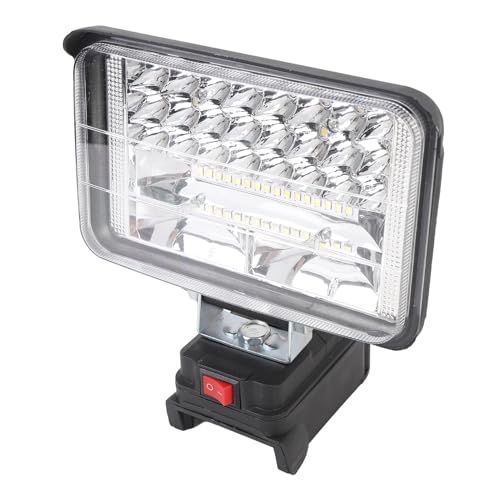 SIXRUN Tragbares LED -Flutlicht 5400 LM Kühle Weiße Helligkeit für die Arbeit, 18 -V Batterie für den Außengebrauch Kompatibel SIXRUN Tragbares LED -Flutlicht 5400 LM Kühle Weiße Helligkeit für die Arbeit, 18 -V Batterie für den Außengebrauch Kompatibel von SIXRUN