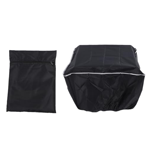 SIXRUN Universal -Planer -Abdeckung, Hergestellt aus Premium -Oxford -Stoff, Verschleißbeweis und Tränensicher, Wasserdicht, 27x24x19 Zoll, Schwarz von SIXRUN