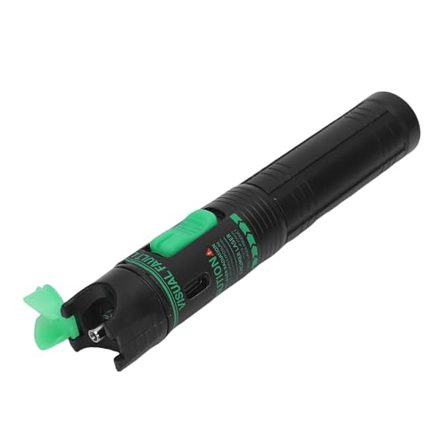 SIXRUN Visual Fauger Locator Pen 15 Km Wiederaufladbare Nicht -Touch -Glasfaser Kabel Tester Werkzeug Grün für CATV, Tragbar und Stabil, Zur Aufrechterhaltung Optischer Kabel und Schaltungen SIXRUN Visual Fauger Locator Pen 15 Km Wiederaufladbare Nicht -Touch -Glasfaser Kabel Tester Werkzeug Grün für CATV, Tragbar und Stabil, Zur Aufrechterhaltung Optischer Kabel und Schaltungen von SIXRUN