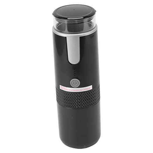Tragbare Kaffeemaschine, Wiederaufladbar, Kompakt, Handgehalten, Kapseln, Gemahlene Kaffeemaschine für Camping, Wandern, Reisende von SIXRUN