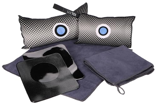 SIXTOL Autoentfeuchtungs-Kissen DRY CAR SET 1x 350g 1x 1000g | grau von SIXTOL