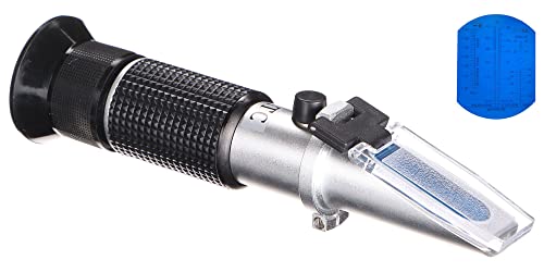 SIXTOL Hand Refraktometer, Diesel frostschutz für die Kontrolle von Kfz Flüssigkeiten und AdBlue von SIXTOL