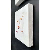 Maximalist Gips Wand Kunst, Boho Dekor - " Colorful Aura von SIZMARI