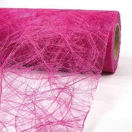 SIZOWEB Tischläufer 10cm breit x 20m lang - PINK von SIZOWEB