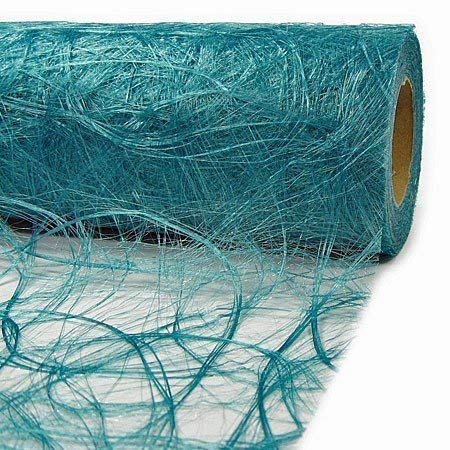 SIZOWEB Tischläufer 10cm breit x 20m lang - TÜRKIS von SIZOWEB