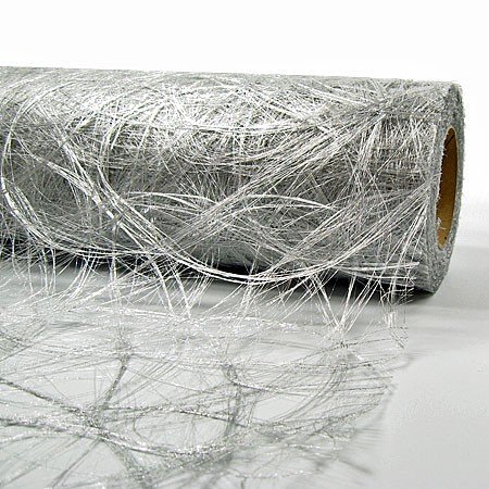 SIZOWEB Tischläufer 10cm breit x 25m lang - Silber SIZOWEB Tischläufer 10cm breit x 25m lang - Silber von SIZOWEB