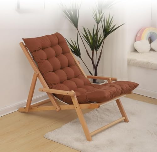 SJAPEX Klappbare Sonnenliege Mit Mehreren Positionen Für Garten/Terrasse, Klapphängematte, Klappbarer Liegestuhl Aus Massivholz Mit Mehrstufiger Einstellung Für Den Außenbereich, Zuhause 1 von SJAPEX