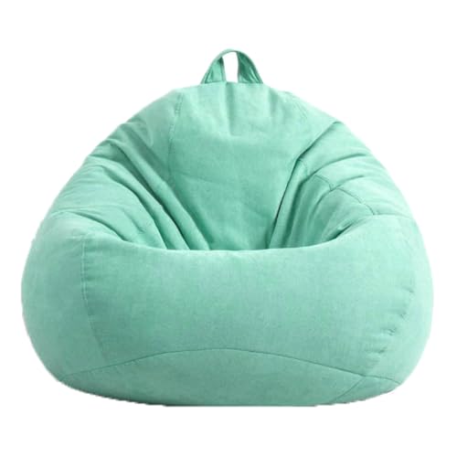 Sitzsack Stoffbezug Tatami-Matte Lazy Sofa Jacket Ohne Polsterung Fuzzy Bag Sitzsack Ersatzbezug, Waschbar, Für Wohnzimmer, Schlafzimmer 3,L von SJAPEX
