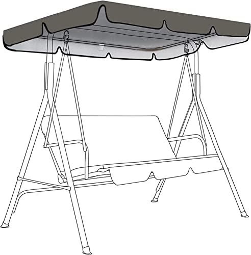 Ersatzdach für Hollywoodschaukel,Sonnendach Dachbezug Dachplane 2 3 Sitzer Gartenschaukel,Wasserdicht Anti-UV Hollywoodschaukel Abdeckung Ersatzdach für Hollywoodschaukel,Sonnendach Dachbezug Dachplane 2 3 Sitzer Gartenschaukel,Wasserdicht Anti-UV Hollywoodschaukel Abdeckung von SJASD