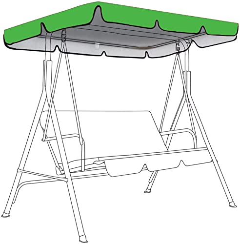 Ersatzdach für Hollywoodschaukel,Sonnendach Dachbezug Dachplane 2 3 Sitzer Gartenschaukel,Wasserdicht Anti-UV Hollywoodschaukel Abdeckung Ersatzdach für Hollywoodschaukel,Sonnendach Dachbezug Dachplane 2 3 Sitzer Gartenschaukel,Wasserdicht Anti-UV Hollywoodschaukel Abdeckung von SJASD