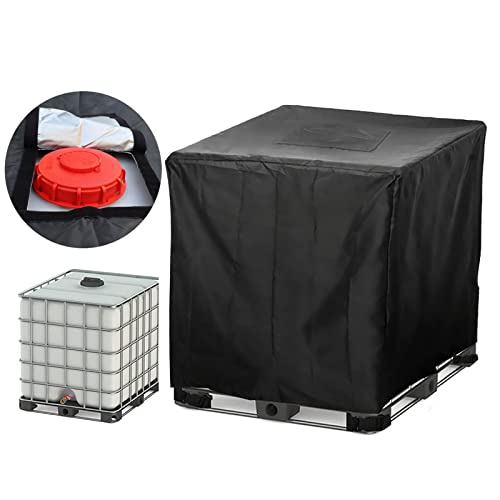 SJASD IBC Tank Abdeckung, Abdeckplane für Wassertank 300L/600L/800L/1000L, IBC Behälter Abdeckung IBC UV-Schutzhaube Abdeckplane Schutzhaube Schutzplane für IBC Tank Behälter Regentonne SJASD IBC Tank Abdeckung, Abdeckplane für Wassertank 300L/600L/800L/1000L, IBC Behälter Abdeckung IBC UV-Schutzhaube Abdeckplane Schutzhaube Schutzplane für IBC Tank Behälter Regentonne von SJASD