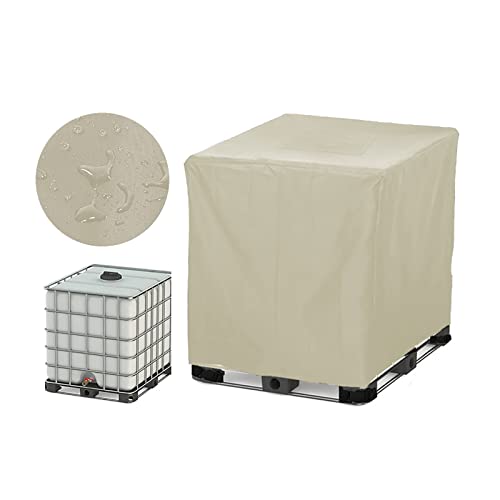 SJASD IBC Tank Abdeckung, IBC Container Cover,Schutzhülle für Wassertank 300L/600L/800L/1000L, Wassertank IBC Behälter Abdeckplane, IBC UV-Schutz Folien,210d Oxford Tuch von SJASD