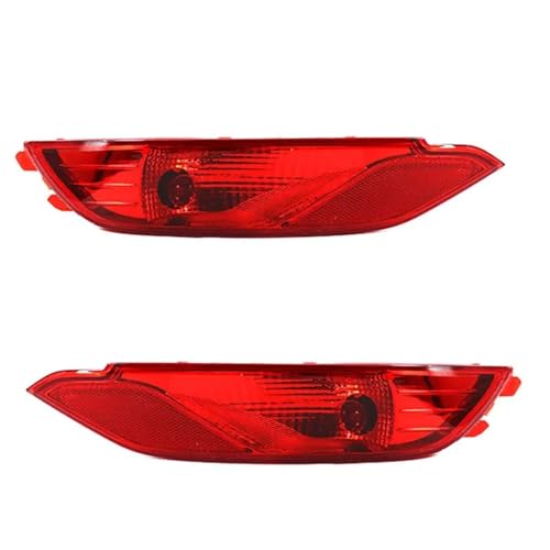 SJATPX Auto Heckstoßstange Reflektor Licht Bremse Stopp Rücklicht Für Hyundai Für Tucson TL 2015 2016 2017 2018 Nebel Warnlampe Objektiv Zusatzbremsleuchten(1 Left and 1 Right) von SJATPX