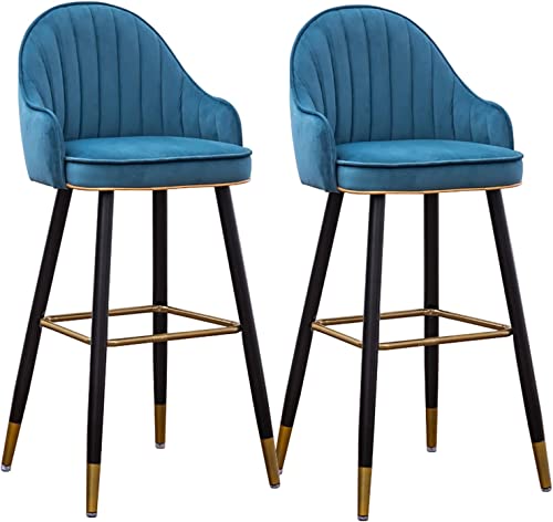 Barhocker 2er Set Samt Thekenhöhe Barstühle mit Rückenlehne ohne Armlehne Esszimmerstühle mit Fußstütze Kücheninsel Barhocker für Kücheninsel Bar Pub Bar Theke Kräftige Freundschaftsjahre Barhocker 2er Set Samt Thekenhöhe Barstühle mit Rückenlehne ohne Armlehne Esszimmerstühle mit Fußstütze Kücheninsel Barhocker für Kücheninsel Bar Pub Bar Theke Kräftige Freundschaftsjahre von SJFJJKD