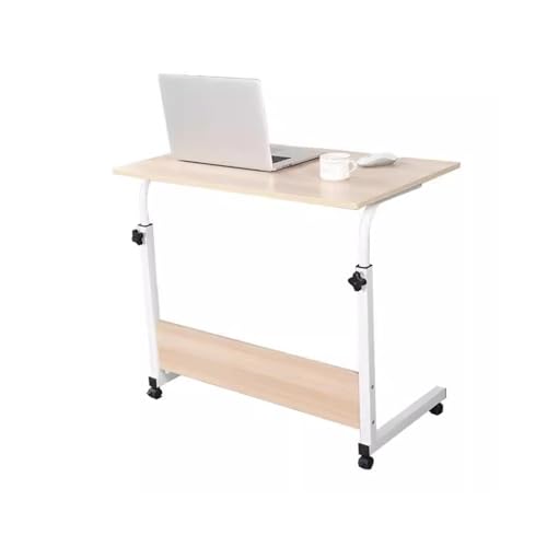 Kleinstehender Schreibtisch Computer Schreibtisch Desktop Haushalt minimalistische Schreibtischwohnheit Einfaches Bett kleiner Tisch bewegliche und einstellbare tragbare Workstation Home Office von SJFJJKD