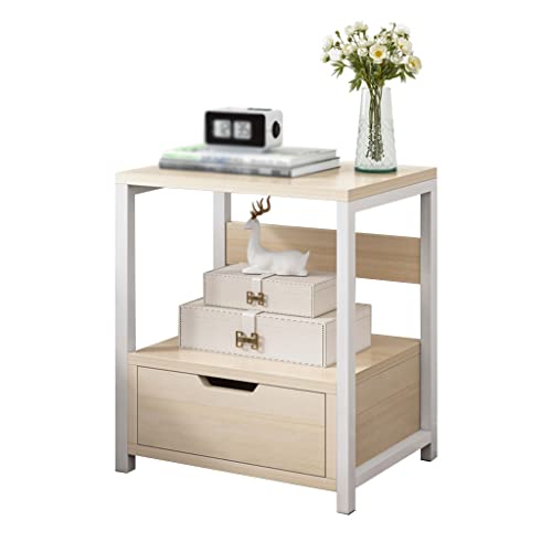 Regal Stream Cabinet Wohnzimmer Schlafzimmer Nachtablagerungsschublade Kleiner Schrank (Material ist Holzbasis) Nachttisch (Farbe: A, Größe: 1) Friendship Years von SJFJJKD
