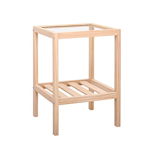 SJFJJKD Massivholz 2 -Tier -Nachttisch mit Lagerregal für Schlafzimmer Kleiner Nachttisch mit hellem Kubikdesign 40x40x50 cm quadratischer Endtisch für Kaffeefläche Friendship Years SJFJJKD Massivholz 2 -Tier -Nachttisch mit Lagerregal für Schlafzimmer Kleiner Nachttisch mit hellem Kubikdesign 40x40x50 cm quadratischer Endtisch für Kaffeefläche Friendship Years von SJFJJKD