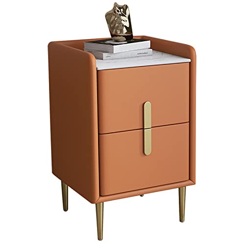 SJFJJKD Moderne Mitte des Jahrhunderts Nachttische mit mikrofaser -Leder und Sinterstein -Arbeitsplatte minimalistischer und praktischer Nachttisch für Schlafzimmer und Wohnzimmer Orange Sofa Tabelle SJFJJKD Moderne Mitte des Jahrhunderts Nachttische mit mikrofaser -Leder und Sinterstein -Arbeitsplatte minimalistischer und praktischer Nachttisch für Schlafzimmer und Wohnzimmer Orange Sofa Tabelle von SJFJJKD