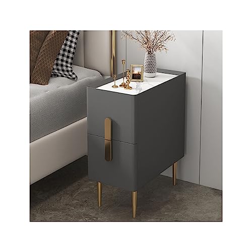 SJFJJKD Moderne schmal mit 2 Schubladen und Faux -Marmoroberflächen Nachttisch für Schlafzimmer Friendship Years SJFJJKD Moderne schmal mit 2 Schubladen und Faux -Marmoroberflächen Nachttisch für Schlafzimmer Friendship Years von SJFJJKD
