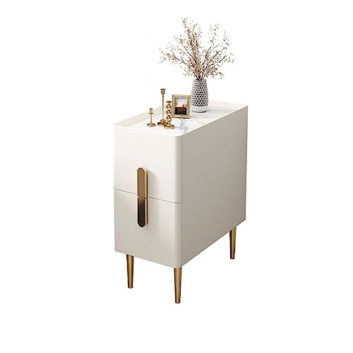 SJFJJKD Moderner Minimalist mit 2 Schubladen Faux Marmor Top Holznachttisch für kleine Räume Friendship Years SJFJJKD Moderner Minimalist mit 2 Schubladen Faux Marmor Top Holznachttisch für kleine Räume Friendship Years von SJFJJKD