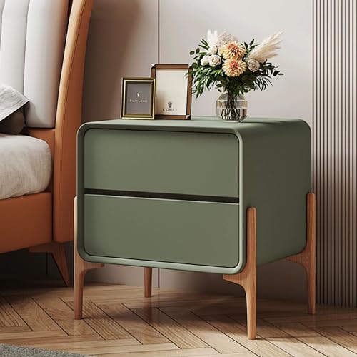 SJFJJKD Moderner Nachttisch mit 2 Schubladen für Schlafzimmer oder Wohnzimmer Grün 45x40x50 cm Friendship Years SJFJJKD Moderner Nachttisch mit 2 Schubladen für Schlafzimmer oder Wohnzimmer Grün 45x40x50 cm Friendship Years von SJFJJKD