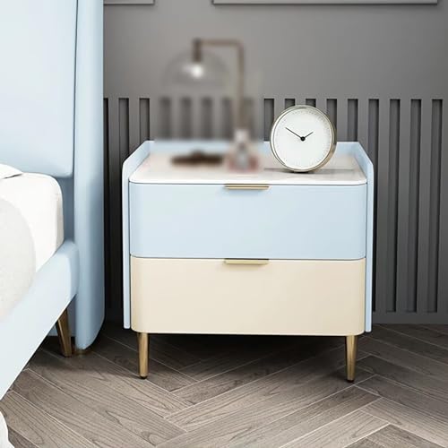 SJFJJKD Nachteilschrank mit doppelten Schubladen und Sich verjüngten Beinen für kleine Räume Schlafzimmer und Wohnzimmermöbel (25x40 x 48 cm Style16) Friendship Years von SJFJJKD