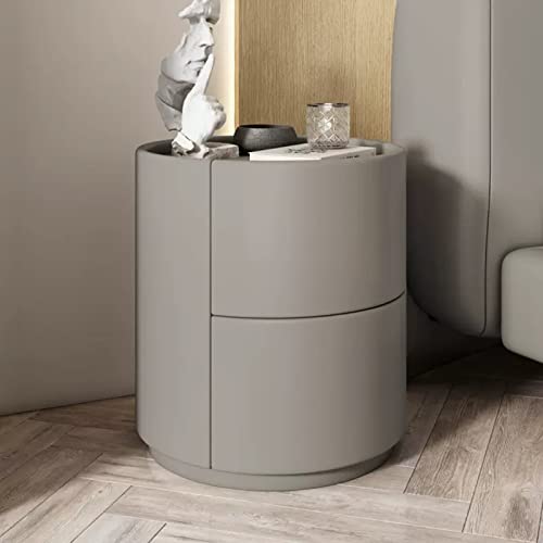 SJFJJKD Runder Nachttisch Massivholz mit 2 Schubladen Lagerschrank Moderne einfache Mini -Bett -Schlafzimmer -Endtische Friendship Years SJFJJKD Runder Nachttisch Massivholz mit 2 Schubladen Lagerschrank Moderne einfache Mini -Bett -Schlafzimmer -Endtische Friendship Years von SJFJJKD