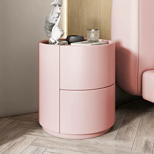SJFJJKD Runder Nachttisch Massivholz mit 2 Schubladen Lagerschrank Moderne einfache Mini -Bett -Schlafzimmer -Endtische Friendship Years SJFJJKD Runder Nachttisch Massivholz mit 2 Schubladen Lagerschrank Moderne einfache Mini -Bett -Schlafzimmer -Endtische Friendship Years von SJFJJKD