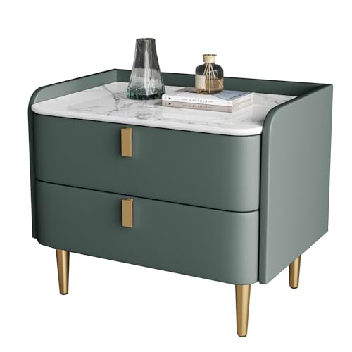 SJFJJKD Stilvoller Nachttisch mit Schubladen Kompakter Endtisch für Schlafzimmerwohnheim oder Büro modernes Design mit bequemer Aufbewahrung Easy Assembly Friendship Years von SJFJJKD