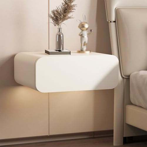 Schwimmender Nachtständer, schwimmende Schubladen für Wand, Wand mit massivem Holzschubladen, Schlafzimmer für junge Menschen, für Wohnzimmer, Schlafzimmer, Büro, Beige, 50 cm/20 Zoll Friendship Schwimmender Nachtständer, schwimmende Schubladen für Wand, Wand mit massivem Holzschubladen, Schlafzimmer für junge Menschen, für Wohnzimmer, Schlafzimmer, Büro, Beige, 50 cm/20 Zoll Friendship von SJFJJKD