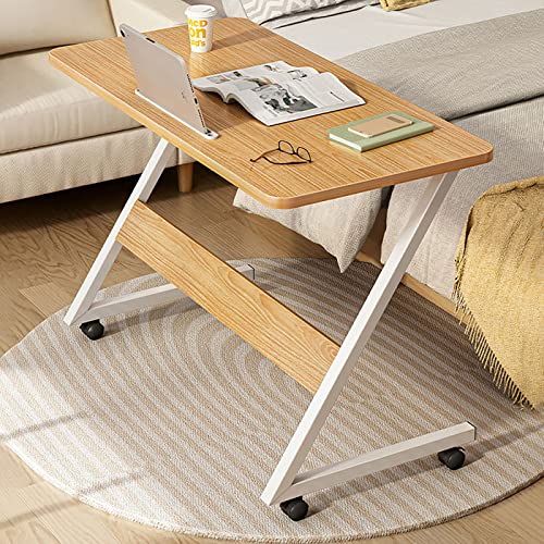 Z -Form Seitentisch Rollende Nachtschreibtisch mit Rädern und Tablettenschlitz kleiner Laptop -Studientisch zum Lesen tragbarer Betttisch mit Rädern für Schlafzimmer und Wohnzimmer Friendship Years Z -Form Seitentisch Rollende Nachtschreibtisch mit Rädern und Tablettenschlitz kleiner Laptop -Studientisch zum Lesen tragbarer Betttisch mit Rädern für Schlafzimmer und Wohnzimmer Friendship Years von SJFJJKD