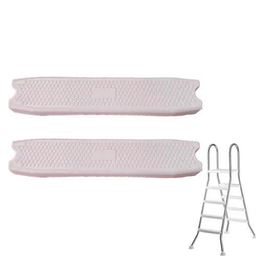 Universal-Ersatzstufen für Poolleitern, 18 Zoll, robuste Sprossen-Trittpedal-Zubehör-Leiterfläche aus geformtem Kunststoff für oberirdische Schwimmbadleitern, 2 Stück Universal-Ersatzstufen für Poolleitern, 18 Zoll, robuste Sprossen-Trittpedal-Zubehör-Leiterfläche aus geformtem Kunststoff für oberirdische Schwimmbadleitern, 2 Stück von zuosen