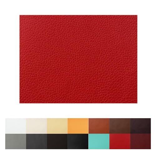 Premium Kunstleder PU Leder Selbstklebende für Lederhandwerk Sofa Möbel Handtaschen,Leder Reparatur Aufkleber Leder Selbstklebend Lederreparatur Set von SJH