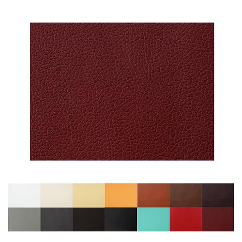 Premium Kunstleder PU Leder Selbstklebende für Lederhandwerk Sofa Möbel Handtaschen,Leder Reparatur Aufkleber Leder Selbstklebend Lederreparatur Set von SJH