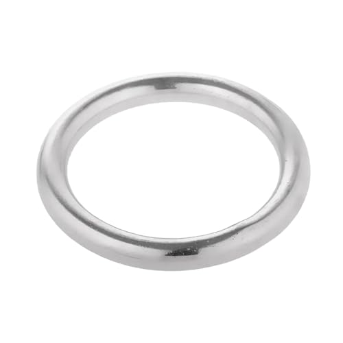 40–100 mm Durchmesser. Glatt geschweißter Ring, präzisionspolierter O-Ring aus Edelstahl 304 for Kajak-Kanus, Marine-Sonnensegelboote(8mm 80mm) von SJHDUNBW EUR