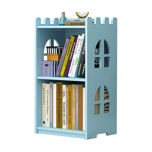 SJHDUNBW EUR Bücherregal, Spielzeugaufbewahrung, Bücherregal, Studenten-Eck-Bücherregal, bodenstehendes Bücherregal, mehrschichtiges Bücherregal, Möbel für Kinder Bücherregal von SJHDUNBW EUR