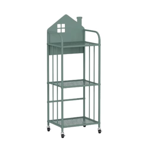SJHDUNBW Metall-Bücherregal, Turm, Bücherregal, Organizer, einfache Installation, schmal, bodenstehend, Bücherregal, Organizer für Schlafzimmer, Schule, Bücherregal von SJHDUNBW