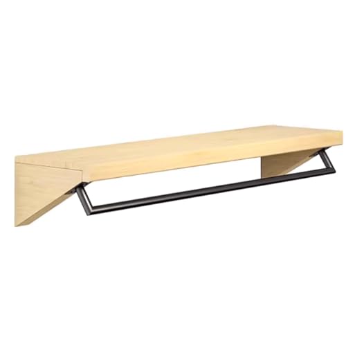 SJHDUNBW Pipe Kleiderständer Holz Kleiderständer mit Metallstange Mehrzweck-Hängestange für Schlafzimmer Waschküche Kleiderstange SJHDUNBW Pipe Kleiderständer Holz Kleiderständer mit Metallstange Mehrzweck-Hängestange für Schlafzimmer Waschküche Kleiderstange von SJHDUNBW