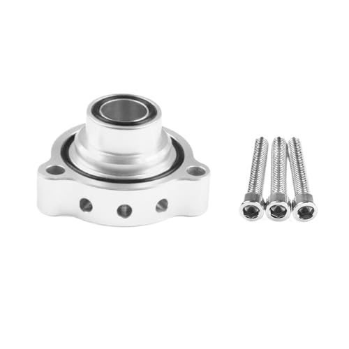 Blow Off Ventil,Turbo Blow Off Valve Turbo-Blow-Off-Ventil-Dump-Adapter Bolt-on Top Mount Fit-Verwendung for Peugeot-Fit-Verwendung for BMW Mini Coopers Turbo-Motoren(Silver) von SJHFKDK